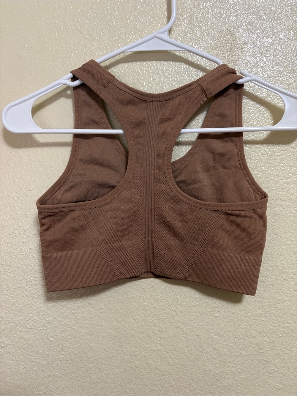 Ryka Chestnut Seamless Racerback Sports Bra - Picture 4 of 5
